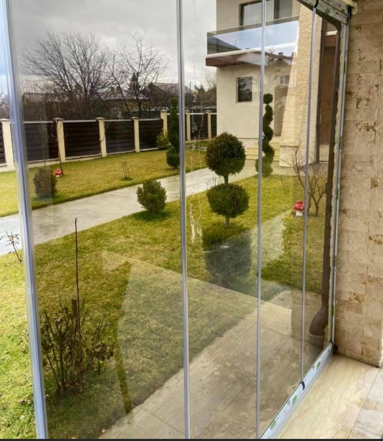 Balustradă sticlă lucrare 2