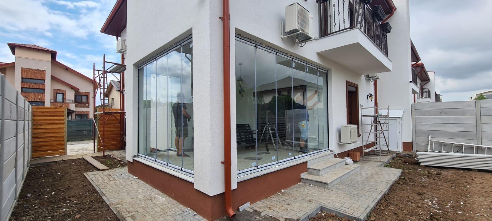 Balustradă sticlă lucrare 6