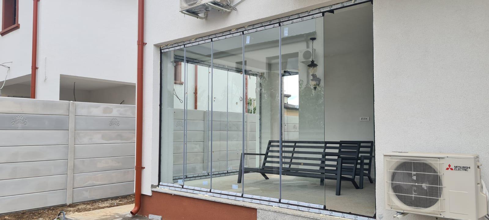 Lucrare balustradă sticlă