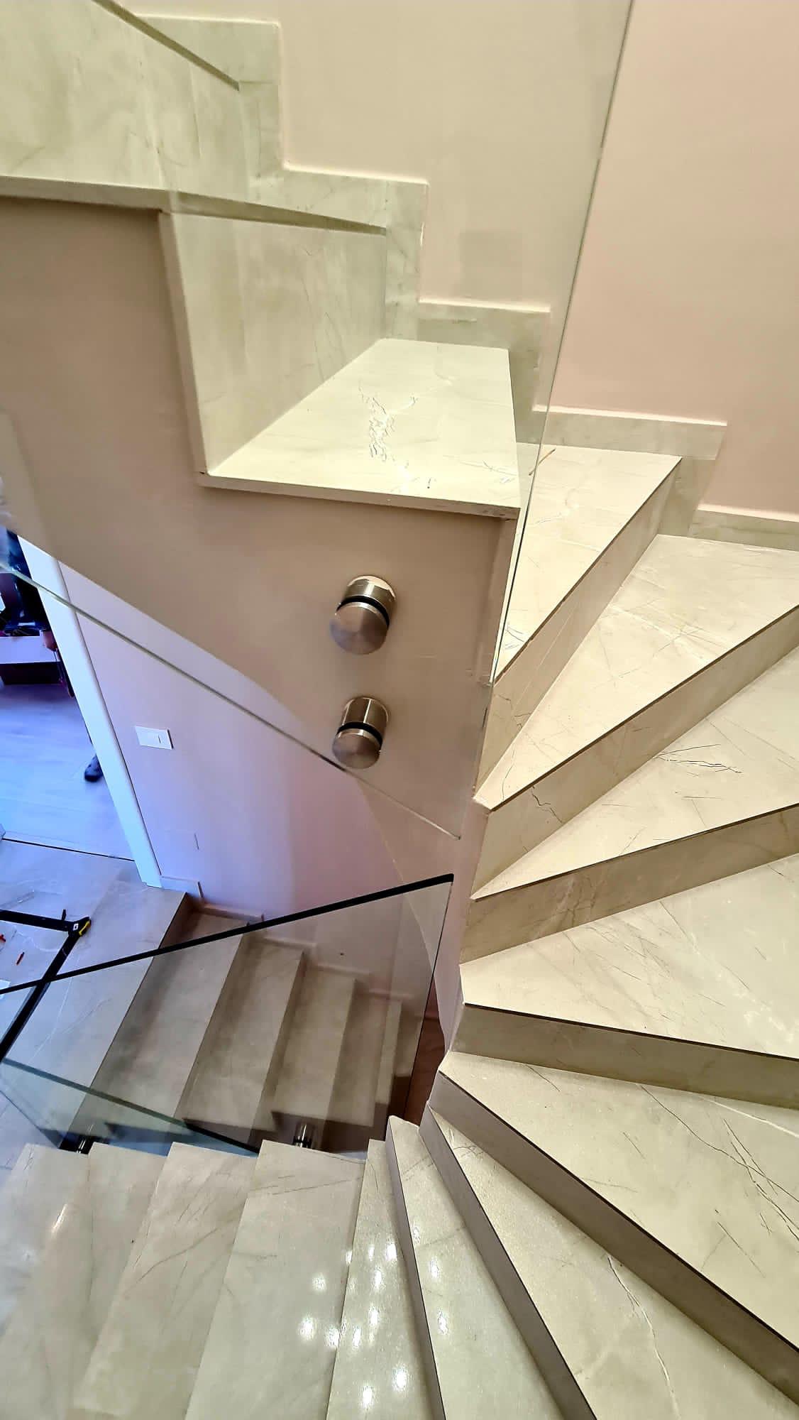 Sistem clamă inox balustradă
