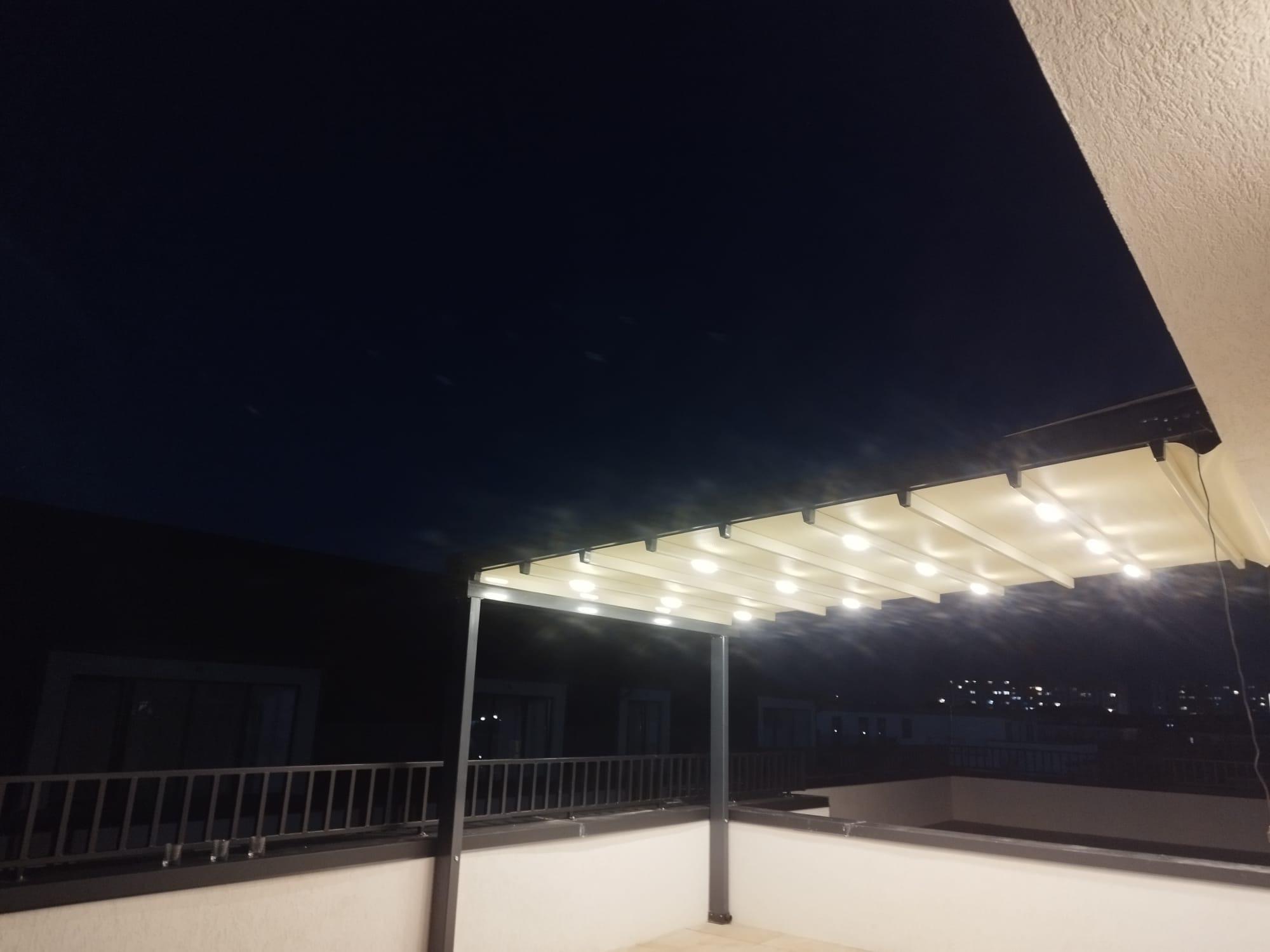 Sistem sticlă balcon instalat