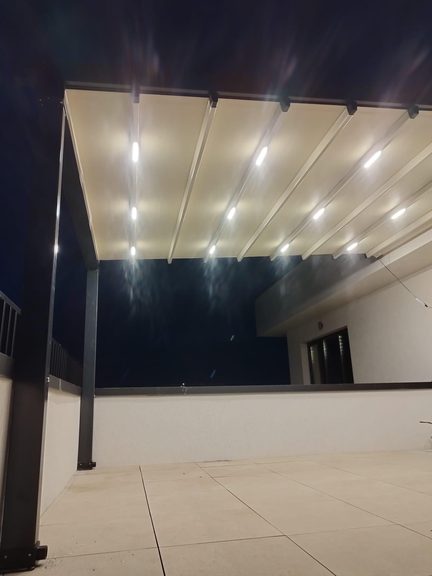 Sistem glisant balcon finalizat