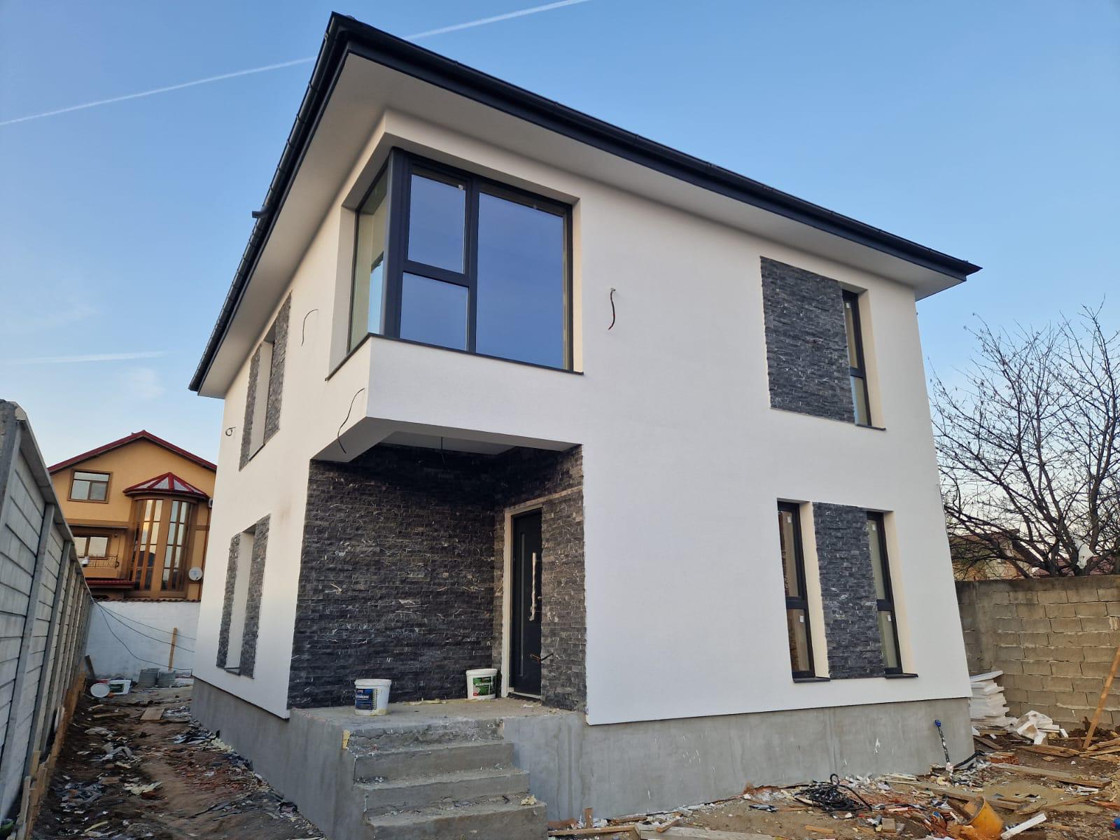 Balcon cu folie PVC finalizat