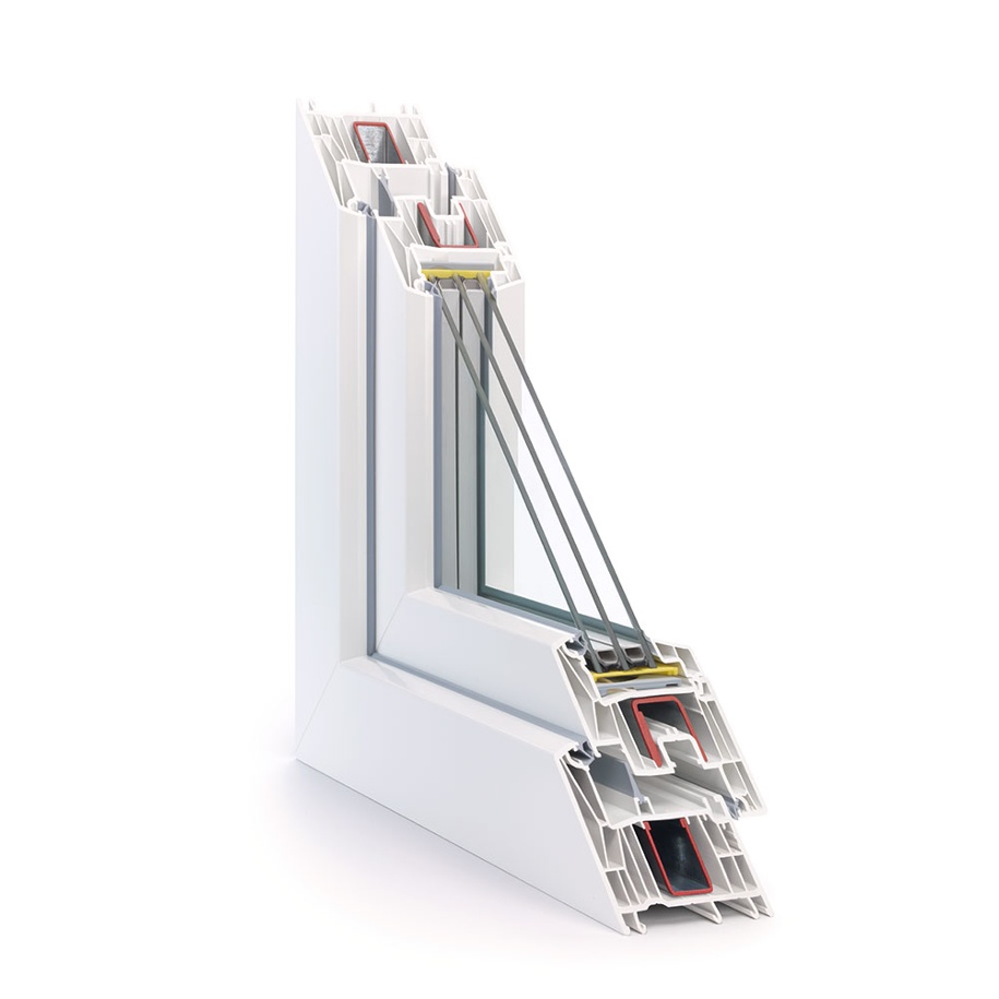 Profil secțiune Rehau Synego – 6 camere